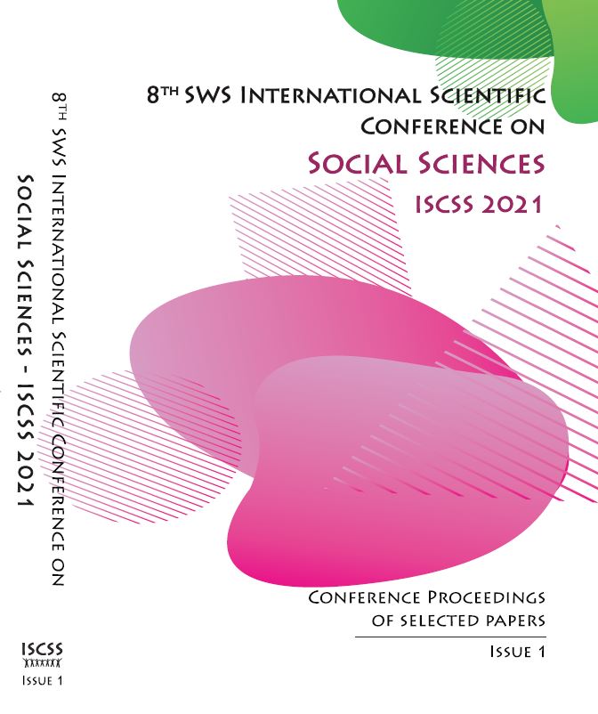 Proceedings ISCSS 2021 /  Vol 8, Issue 1